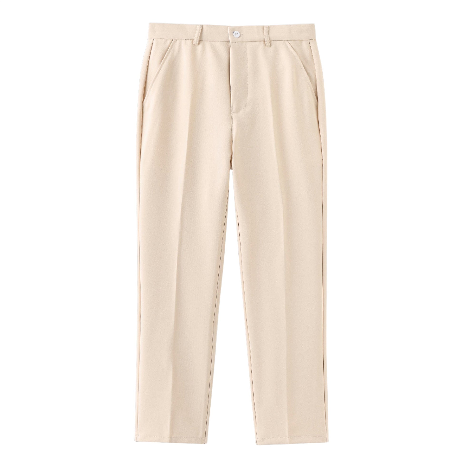 Oneal | Stretch pantalon in de kleur Beige voor heren in Formal stijl geschikt voor alle seizoenen.