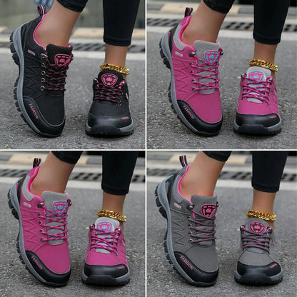 Dames Outdoorschoenen Waterdicht Ademend Hoog Comfort Antislip Wandelschoeisel voor Outdoor Avonturen