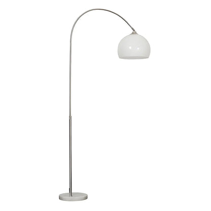 Moderne Boog Vloerlamp met Acryl Koepelkap en Metalen Frame 220 cm Hoog voor Woonkamer en Leeshoek
