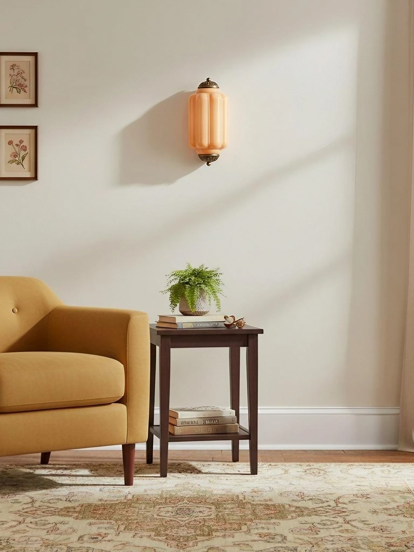Wandlamp Melkglas voor Slaapkamer Gang Scandinavische Stijl