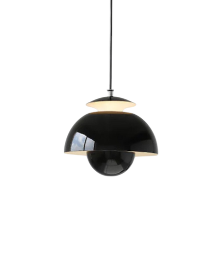 Minimalistische Hanglamp Wit Rond Design Scandinavisch Interieur Eetkamer Slaapkamer Woonkamer Sfeerverlichting