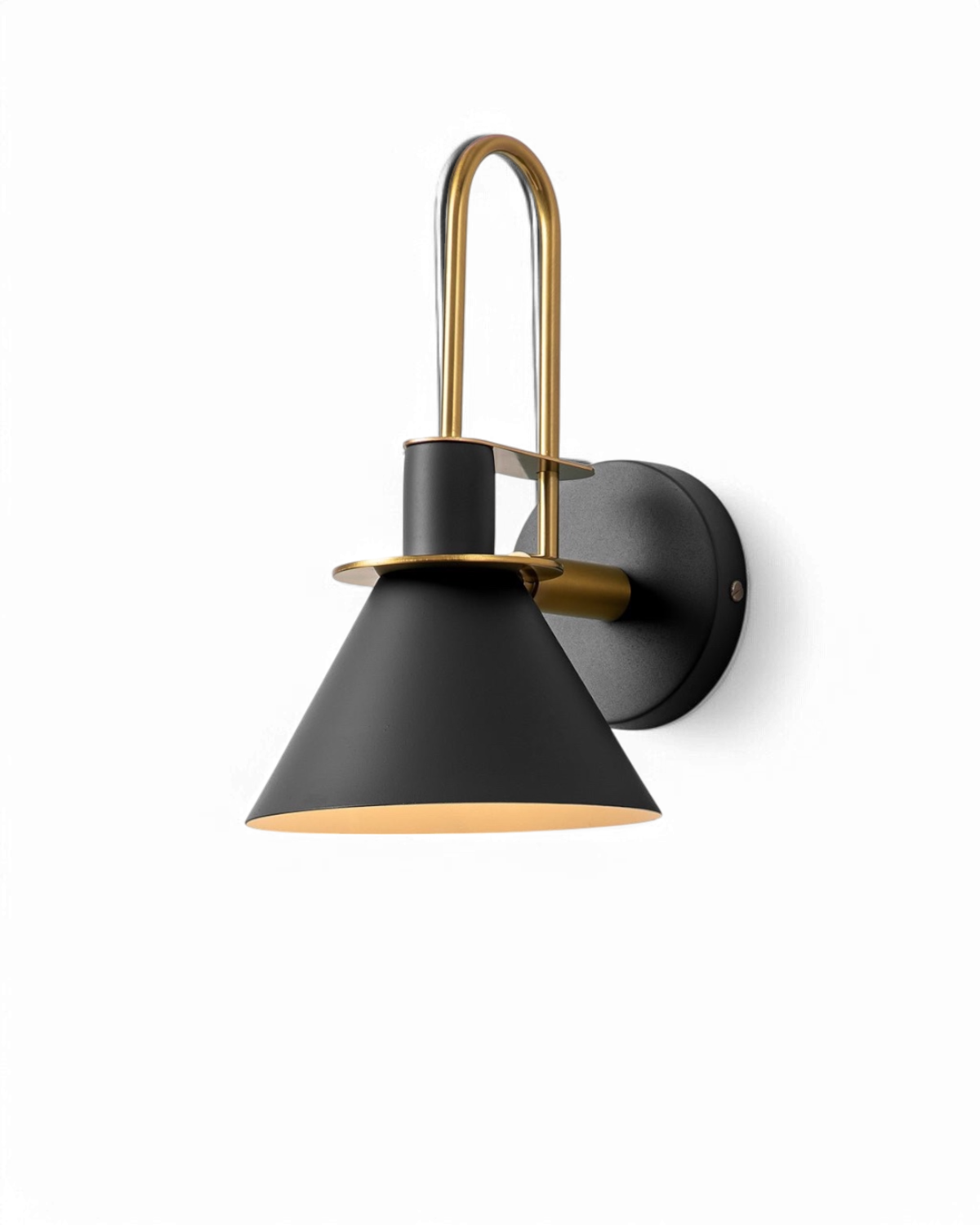 Moderne wandlamp van travertin en hout met warm wit licht – minimalistische design muurlamp voor woonkamer en slaapkamer
