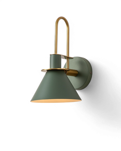 Moderne wandlamp van travertin en hout met warm wit licht – minimalistische design muurlamp voor woonkamer en slaapkamer