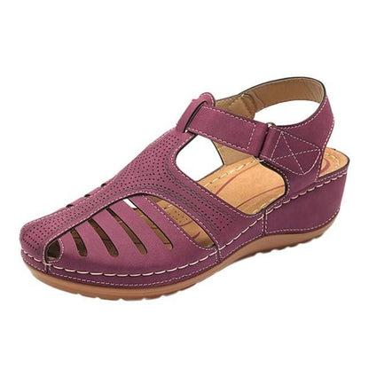 Orthopedische Sandalen Lage Hak Comfortabel Dames