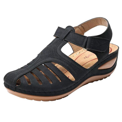 Orthopedische Sandalen Lage Hak Comfortabel Dames