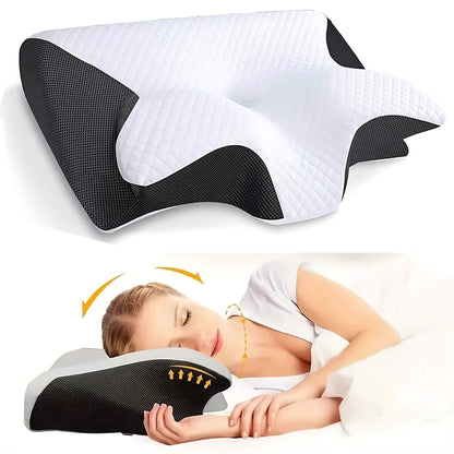 Orthopedisch Kussen Memory Foam Ergonomisch Neksteun Rug Verlichting Optimaal Slaapcomfort Traagschuim