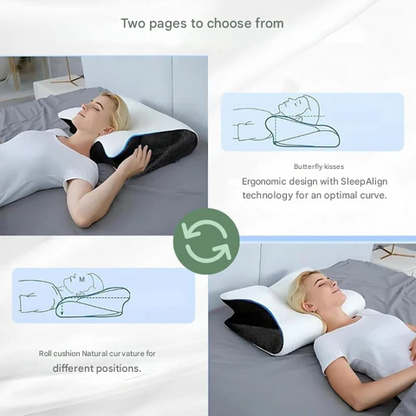 Orthopedisch Kussen Memory Foam Ergonomisch Neksteun Rug Verlichting Optimaal Slaapcomfort Traagschuim