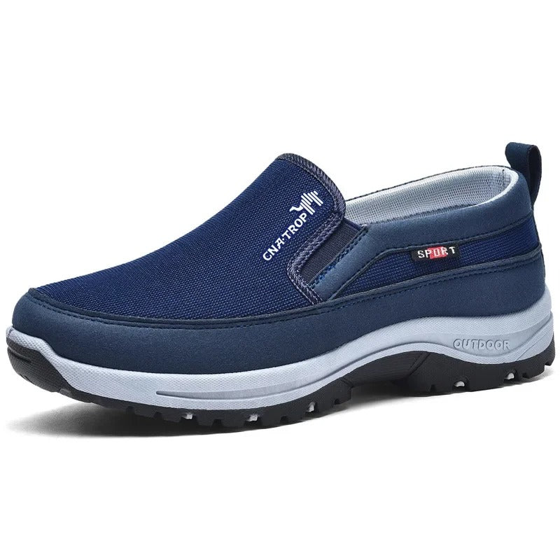 Orthopedische Herenschoenen met Voetgewelfsteun en Schokdemping voor Dagelijks Comfort en Pijnverlichting