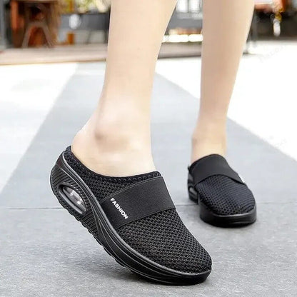 Luchtkussen Sneakers met Ademend Mesh Ontwerp voor Dames en Heren – Comfortabele Wandelschoenen met Gewrichtsteun