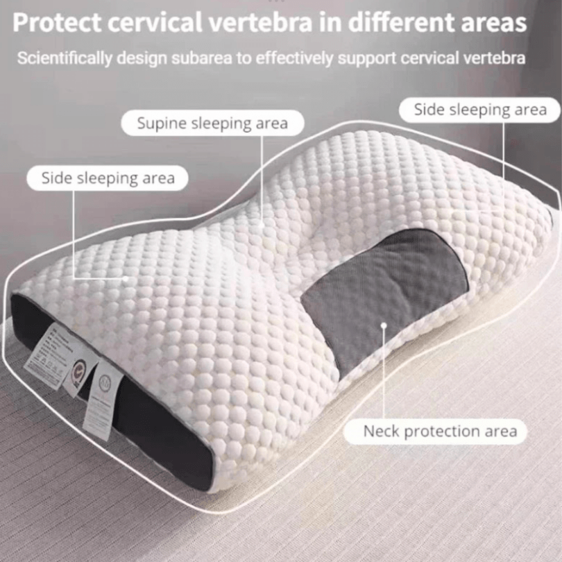 Orthopedisch Steunkussen Nekhoogte 10 of 12 cm – Verlicht Nek- en Rugpijn bij Verschillende Slaapposities