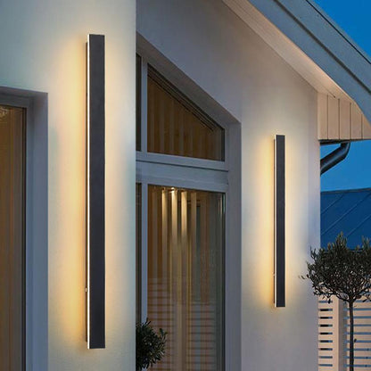 Moderne Waterdichte Lineaire Buiten Wandlamp Met LED En IP65 Bescherming