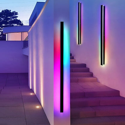 Moderne Waterdichte Lineaire Buiten Wandlamp Met LED En IP65 Bescherming