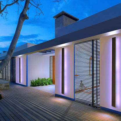 Moderne Waterdichte Lineaire Buiten Wandlamp Met LED En IP65 Bescherming