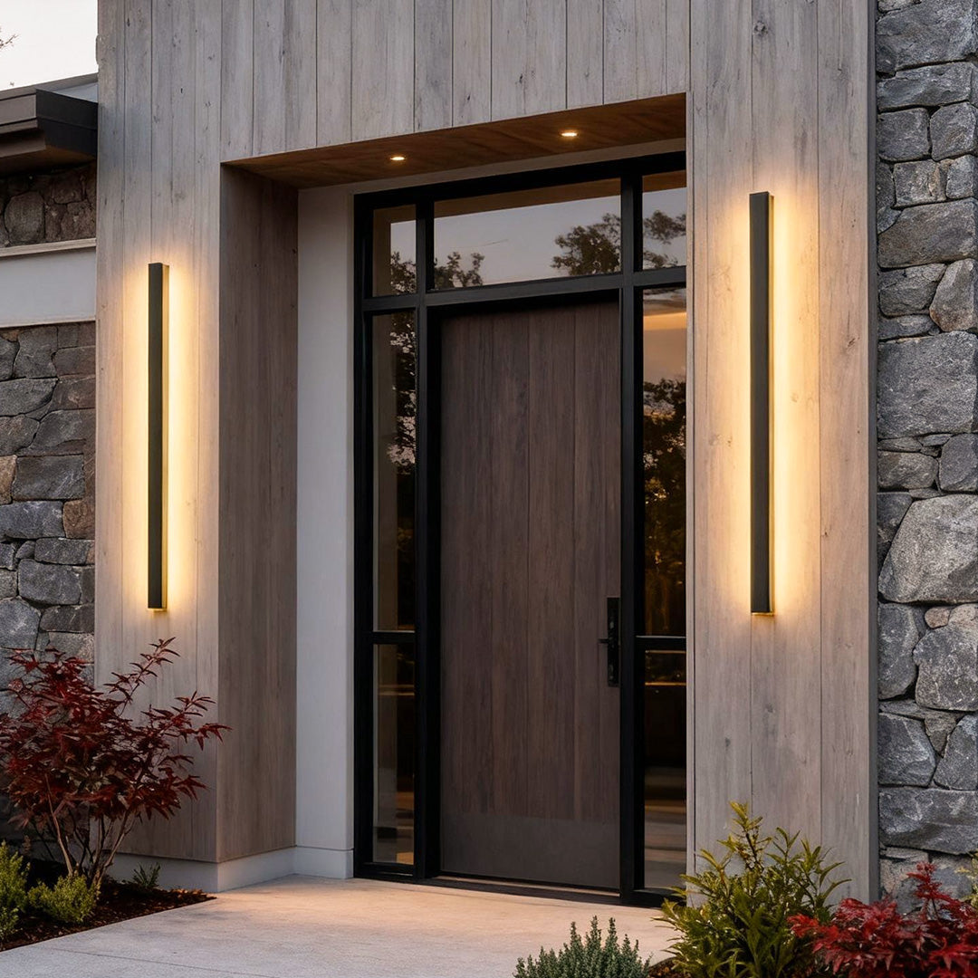 Moderne Waterdichte Lineaire Buiten Wandlamp Met LED En IP65 Bescherming