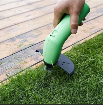 Draadloze Onkruidtrimmer Mini Grasmaaier voor Tuin Rand Afwerking Onkruidbestrijding Batterij Gevoede Precisietrimmer