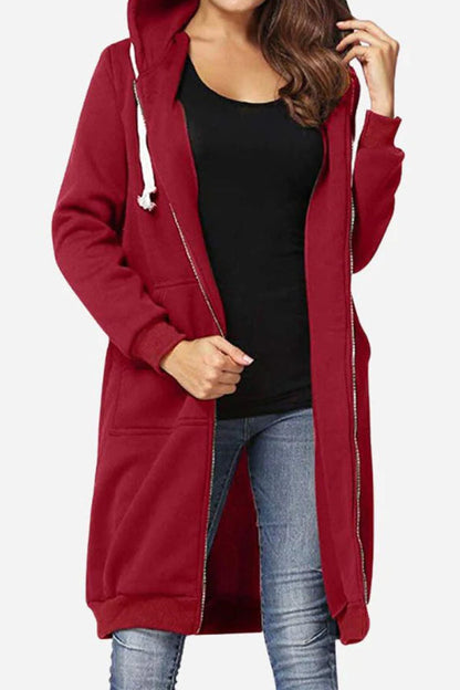 Softshell Felpa met Capuchon Lange Rits