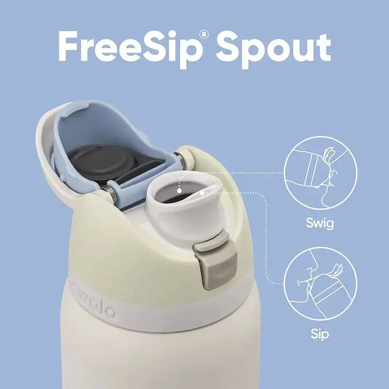 RVS Drinkfles 710ml met Geïntegreerd Rietje Handvat Dubbelwandige Isolatie 24u Koud BPA-Vrij Sport Reizen