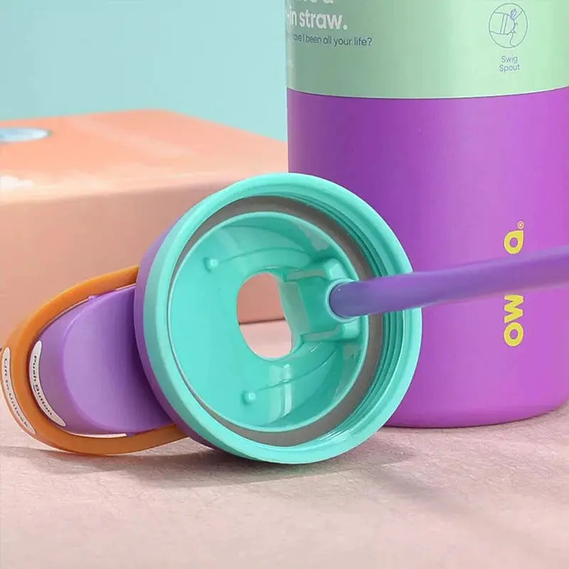 Roestvrijstalen Waterfles 710ml met FreeSip Spout – Lekvrij & 24u Koud – Ideaal voor Sport & Reizen