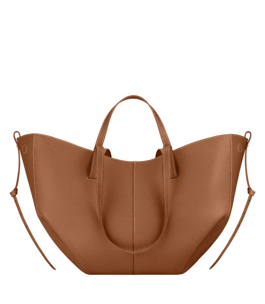 Vegan Leren Shopper Tas Ruim en Stijlvol - StudioMarella