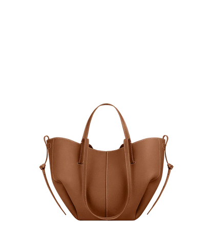Vegan Leren Shopper Tas Ruim en Stijlvol