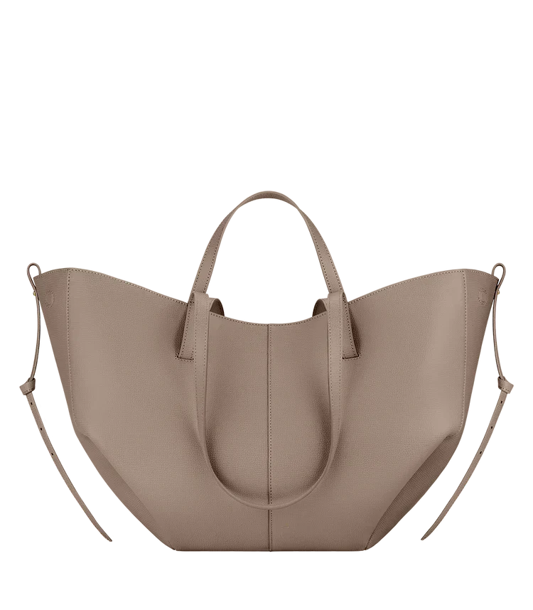 Vegan Leren Shopper Tas Ruim en Stijlvol