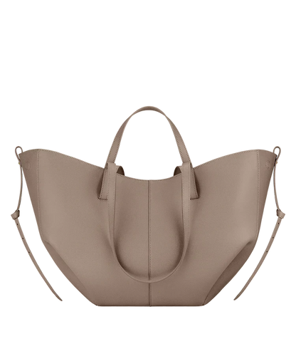 Vegan Leren Shopper Tas Ruim en Stijlvol