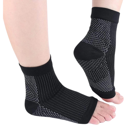 Therapeutische Compressiesokken Open Teen Neuropathie Voetsteun Antislip