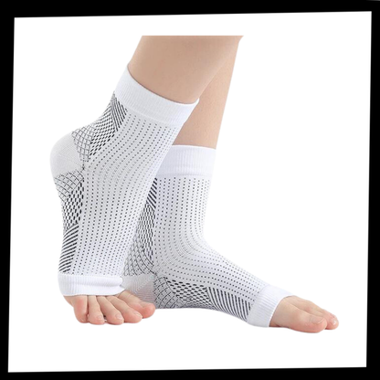 Therapeutische Compressiesokken Open Teen Neuropathie Voetsteun Antislip