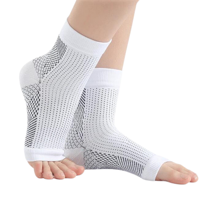 Therapeutische Compressiesokken Open Teen Neuropathie Voetsteun Antislip