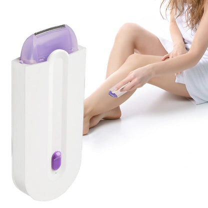 Oplaadbare Haarontharingsapparaat met LED — Pijnloos en Veilig Epilator voor Gezicht, Armen en Benen