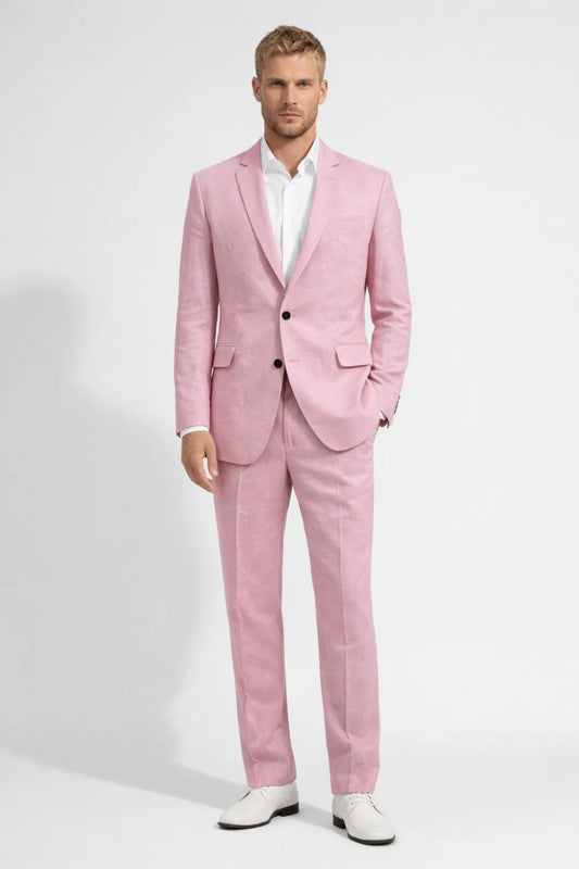 Heren Pak Slim Fit - Blazer en Broek Set Elegant Zwart - StudioMarella