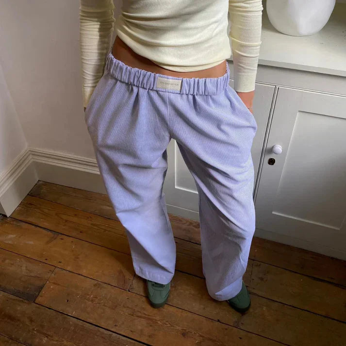 Linnen Broek Vrouw Zomerkleding Comfortabel Luchtig