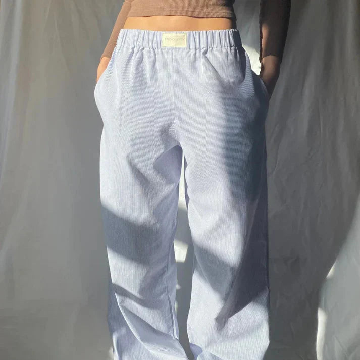 Linnen Broek Vrouw Zomerkleding Comfortabel Luchtig