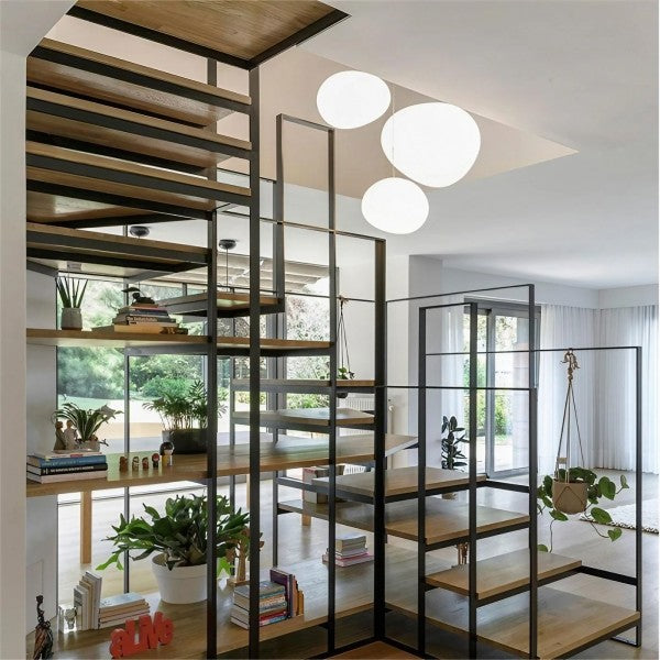 Hanglamp Handgeblazen Glas Minimalistisch Melkwit Woonkamer Eetkamer E27 Warm Wit