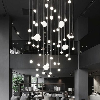 Hanglamp Handgeblazen Glas Minimalistisch Melkwit Woonkamer Eetkamer E27 Warm Wit
