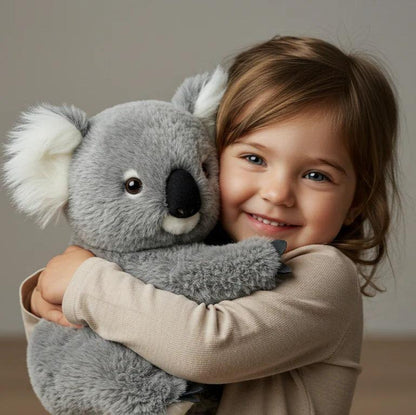 Pluche Koala Knuffel Grijs 30cm Rustgevend Kameraccessoire Kinderen Decoratief Slaapkamer Babykamer Zacht