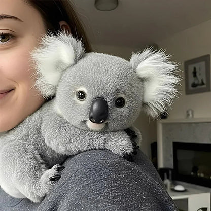 Pluche Koala Knuffel Grijs 30cm Rustgevend Kameraccessoire Kinderen Decoratief Slaapkamer Babykamer Zacht