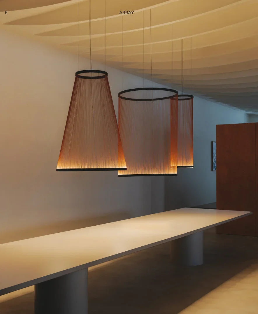 Hanglamp Cluster Staal Aluminium Rood Groen Crème Woonkamer Eetkamer Hal Getrapt Multi-Pendant Messing