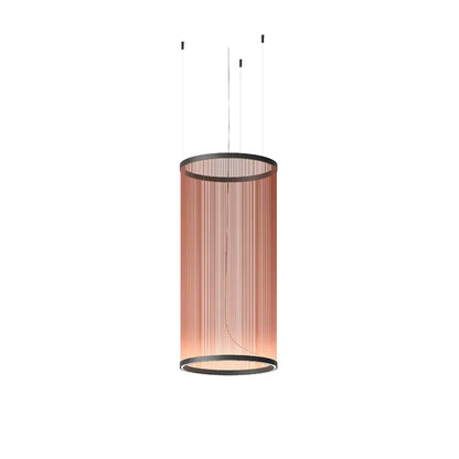 Hanglamp Cluster Staal Aluminium Rood Groen Crème Woonkamer Eetkamer Hal Getrapt Multi-Pendant Messing