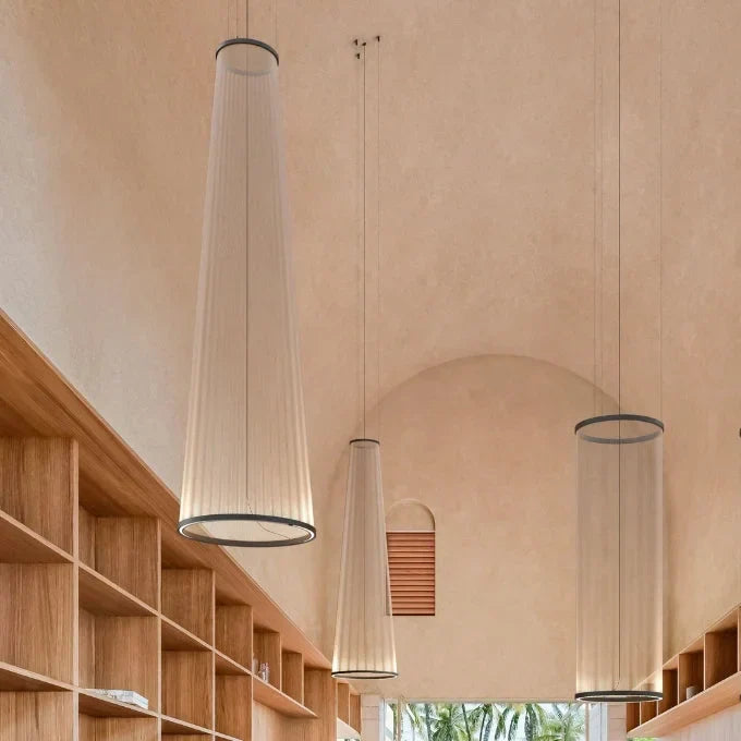 Hanglamp Cluster Staal Aluminium Rood Groen Crème Woonkamer Eetkamer Hal Getrapt Multi-Pendant Messing