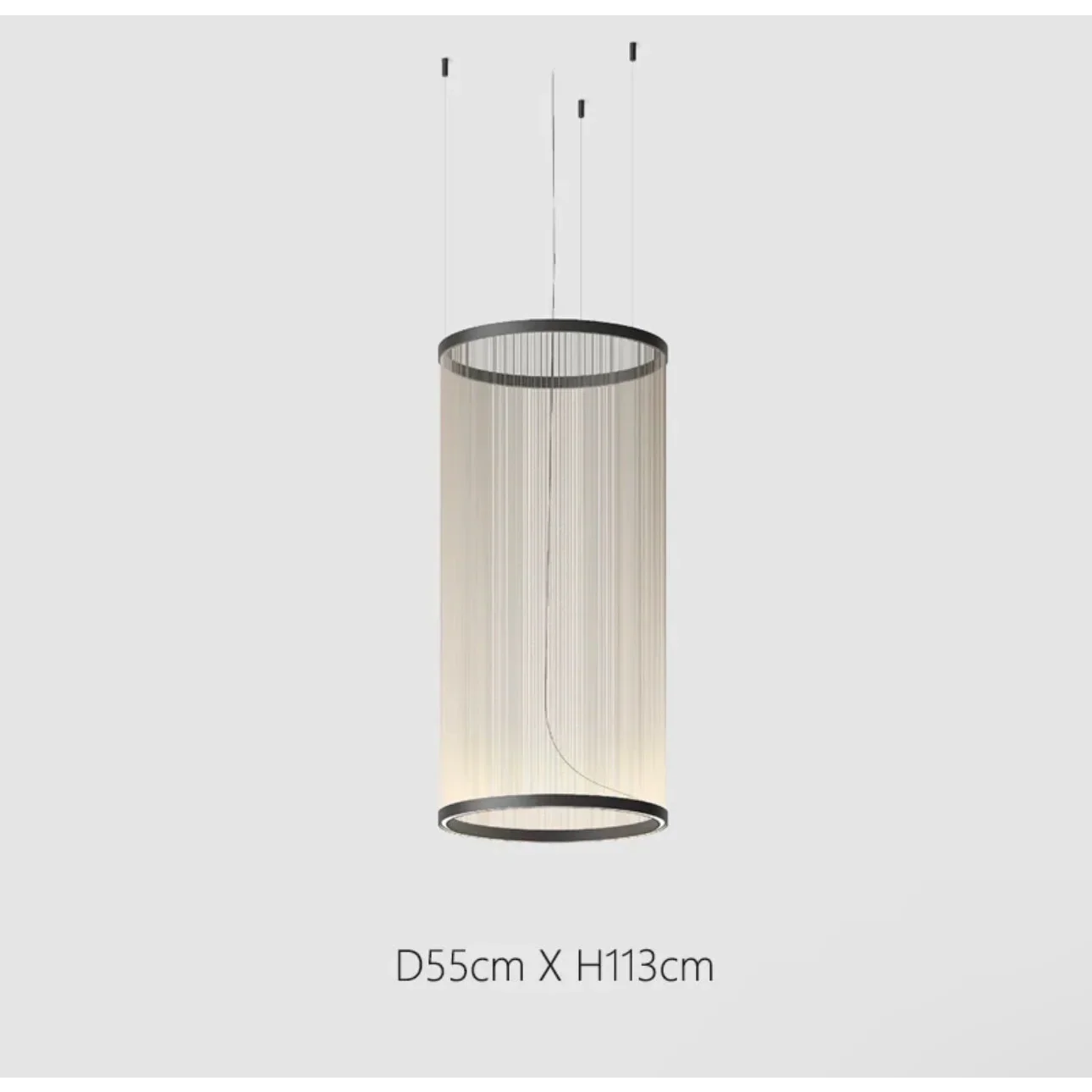 Hanglamp Cluster Staal Aluminium Rood Groen Crème Woonkamer Eetkamer Hal Getrapt Multi-Pendant Messing