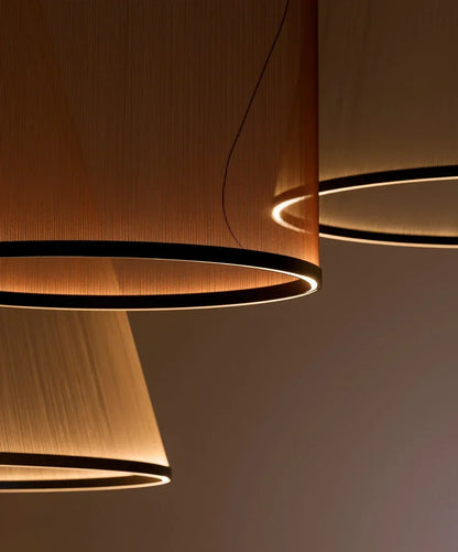 Hanglamp Cluster Staal Aluminium Rood Groen Crème Woonkamer Eetkamer Hal Getrapt Multi-Pendant Messing