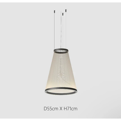 Hanglamp Cluster Staal Aluminium Rood Groen Crème Woonkamer Eetkamer Hal Getrapt Multi-Pendant Messing