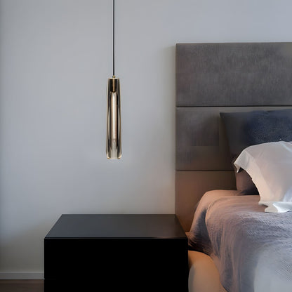 Post Moderne Messing Hanglamp Met K9 Kristal En Verstelbare Kabel