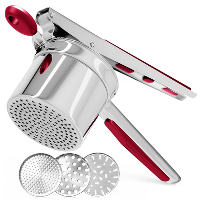 Robuuste RVS Puree Stamper voor Romige Aardappelpuree – Zwaar Professioneel Keukengerei