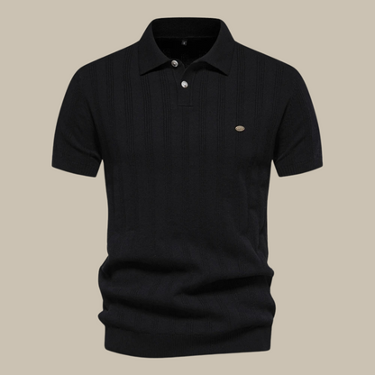 Korte Mouw Polo Shirt voor Heren van Wol - StudioMarella