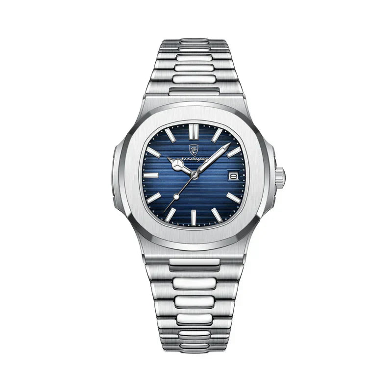 Mannen Horloge Leer Band Waterdicht Klassiek Design
