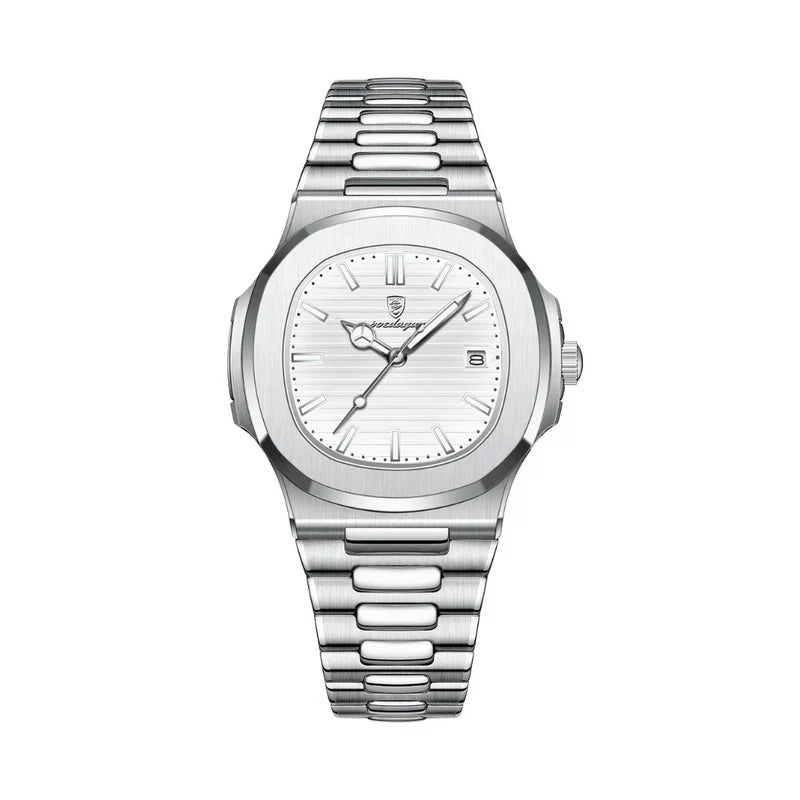Mannen Horloge Leer Band Waterdicht Klassiek Design