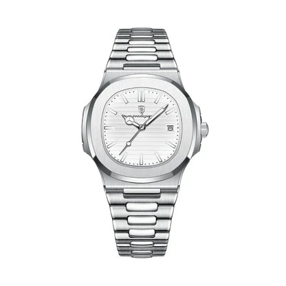 Mannen Horloge Leer Band Waterdicht Klassiek Design