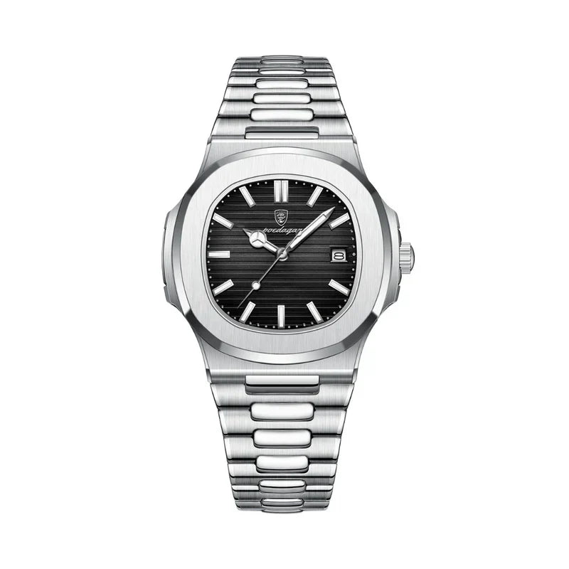 Mannen Horloge Leer Band Waterdicht Klassiek Design
